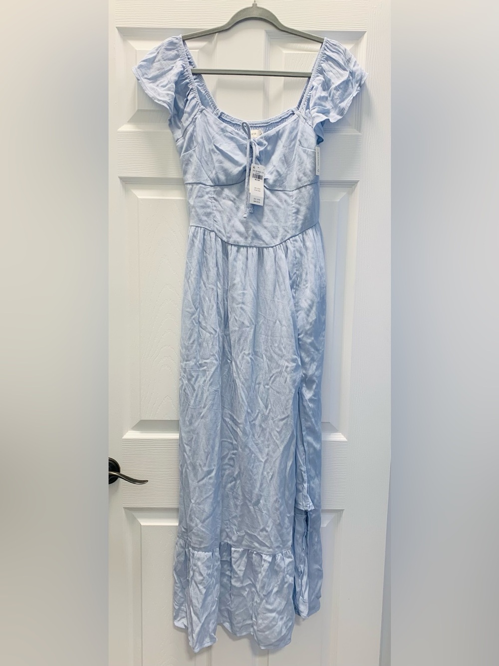 Hollister Pale Blue Maxi Dress